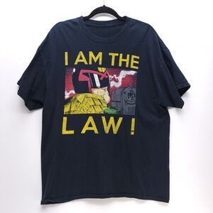 JUDGE DREDD I Am The Law Vintage T-Shirt‎ Mens XL No Tag